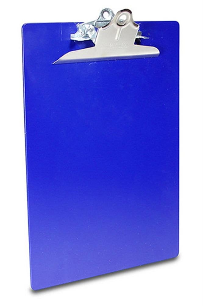 Saunders Recycled Plastic Clipboards, Blue, SAU21602